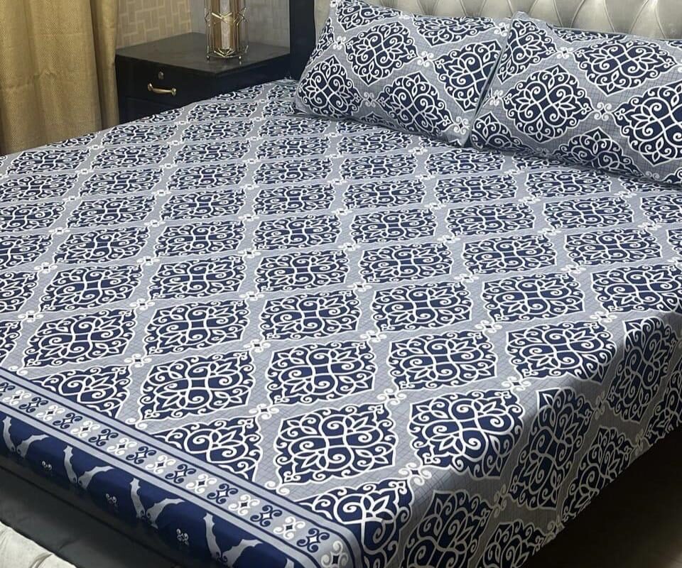 printed cotton bed sheets
