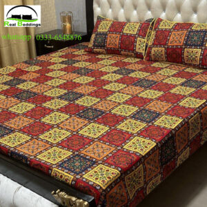printed cotton bed sheets