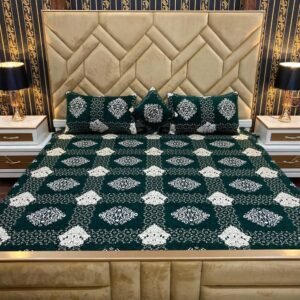 green bedding