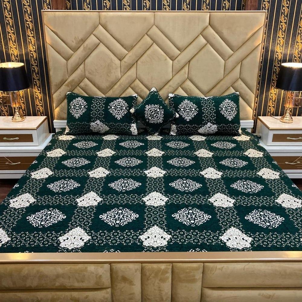 green bedding