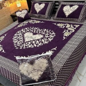 purple bedding set
