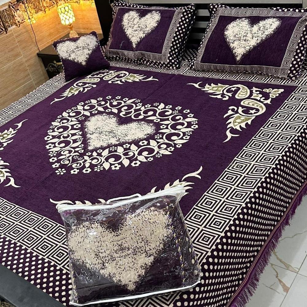 purple bedding set