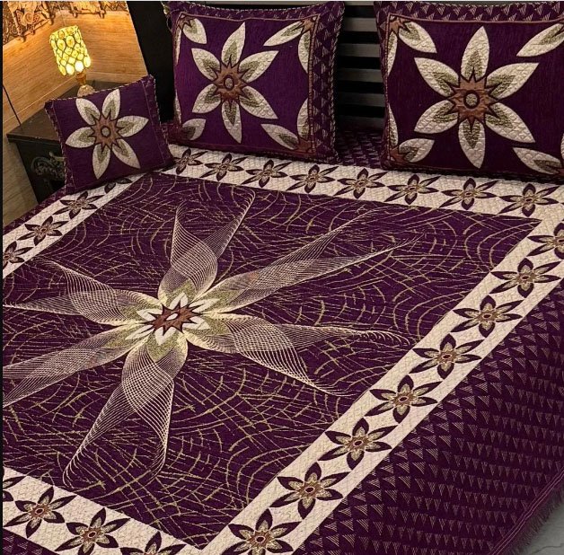 velvet bedsheet for double bed