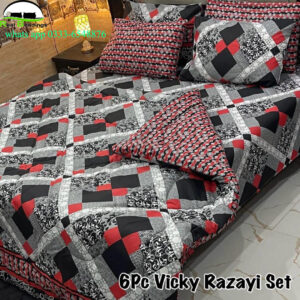 king size cotton double bed razai set