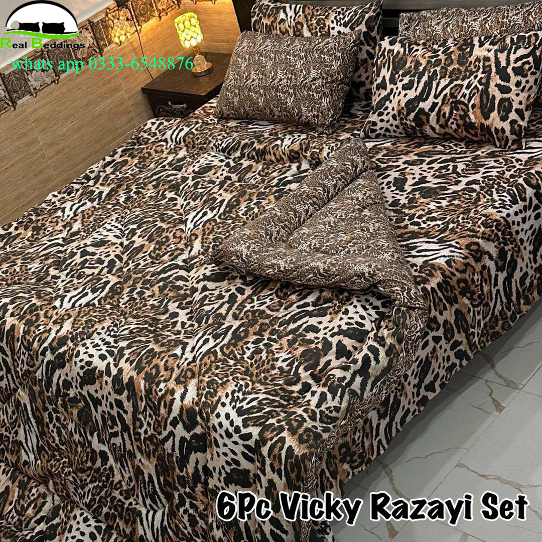 king size cotton double bed razai set