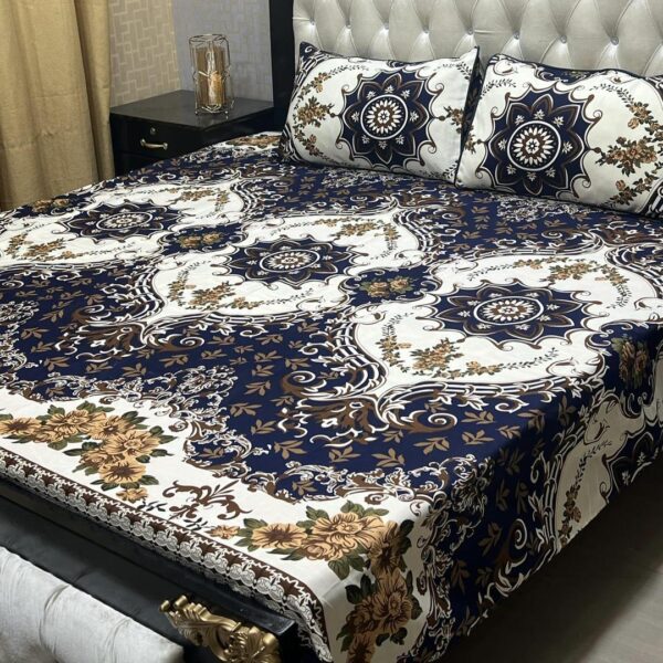 Crystal Cotton Printed Bedsheets