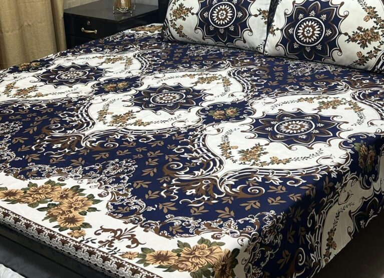 Crystal Cotton Printed Bedsheets