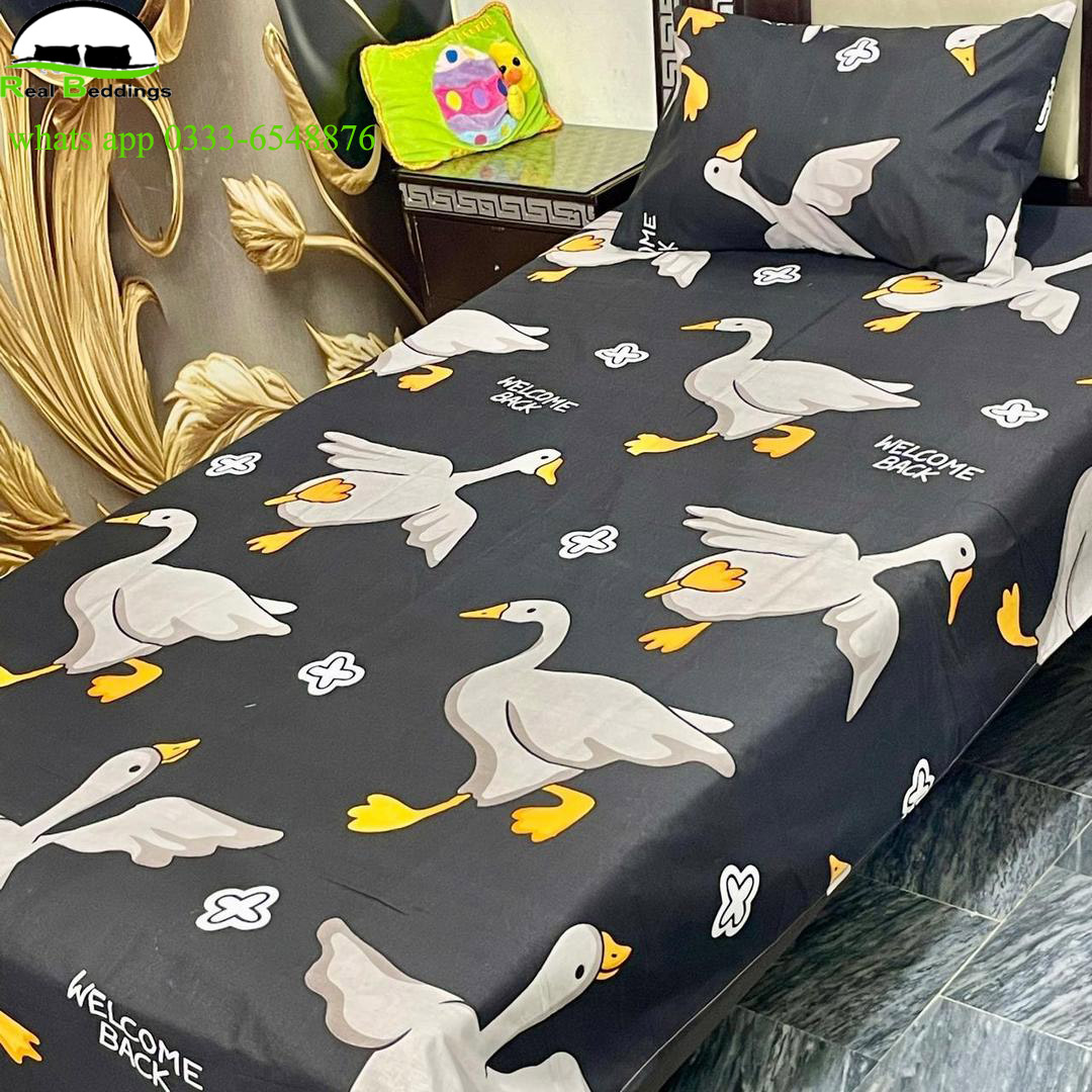 printed cotton bed sheets