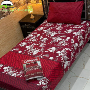 cotton printed single bedsheet