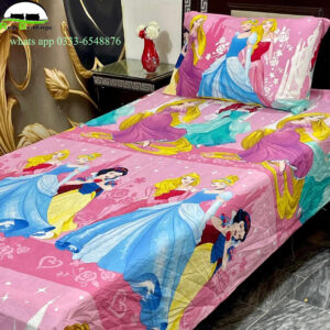 printed cotton bedsheet -single