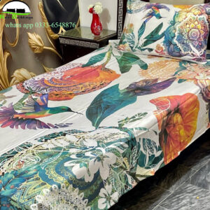 printed cotton bedsheet -single