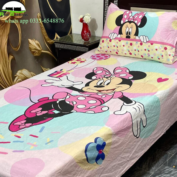 printed cotton bedsheet -single