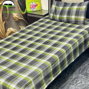 printed cotton bed sheets-single