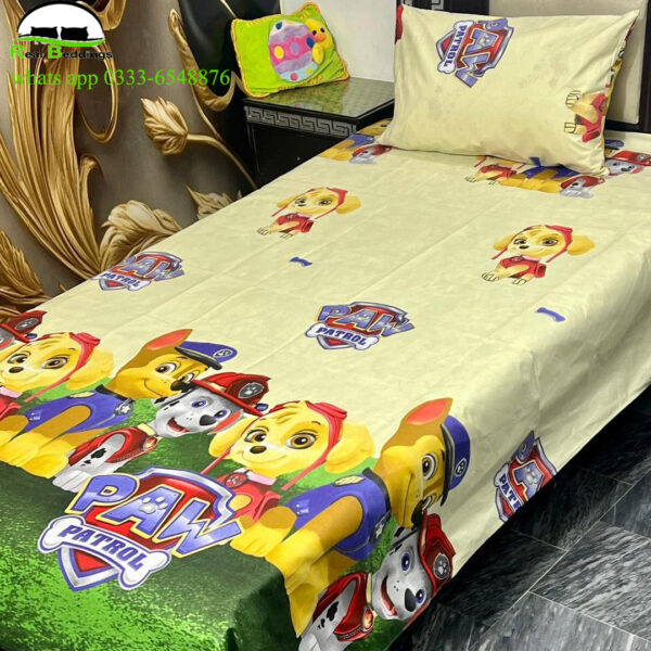 printed cotton bed sheets-single
