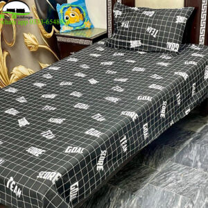 printed cotton bed sheets-single