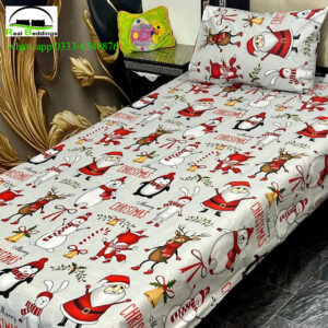 printed cotton bedsheet-single