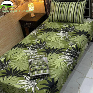 cotton printed single bedsheet