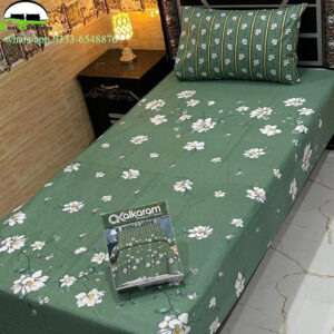 cotton printed single bedsheet