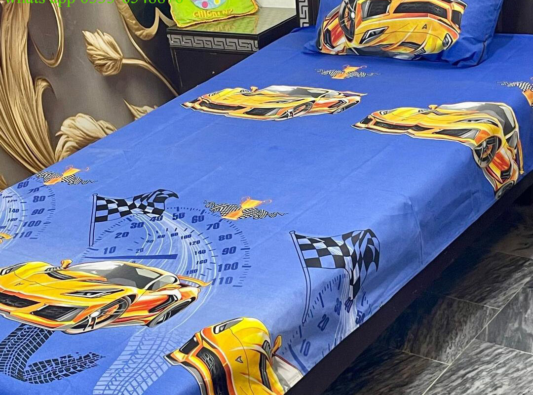 printed cotton bed sheets
