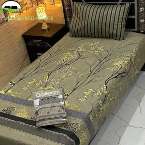 cotton printed single bedsheet
