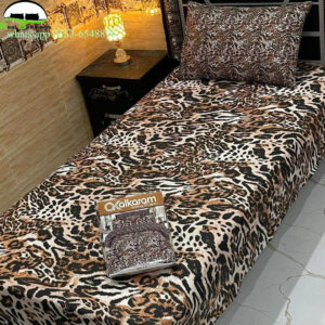 cotton printed single bedsheet