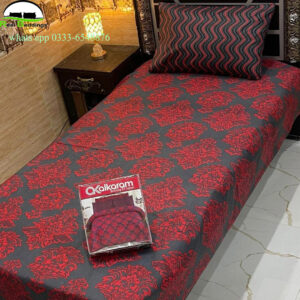 cotton printed single bedsheet