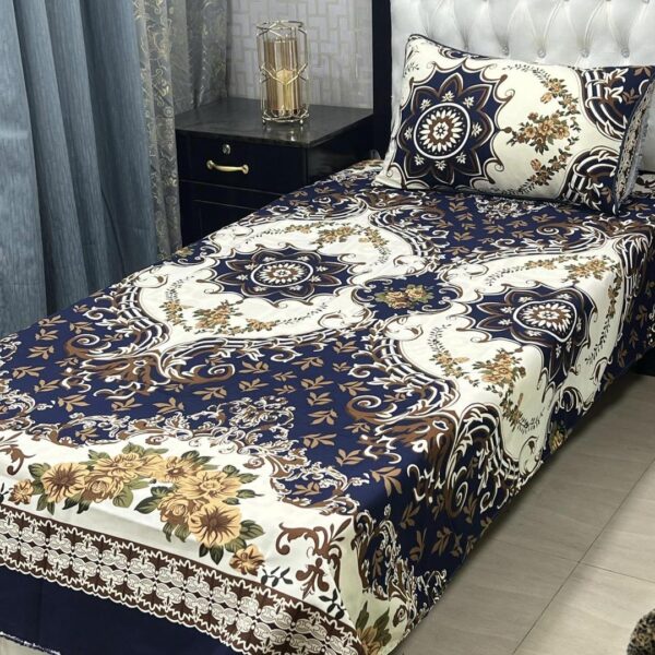 crystal cotton printed bedsheets