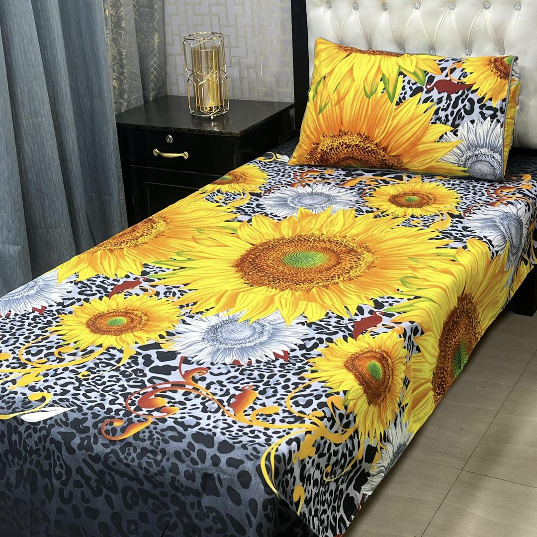 crystal cotton printed bedsheets