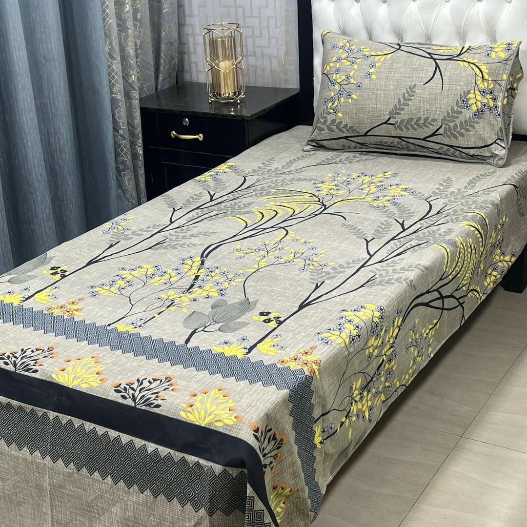 crystal cotton printed bedsheets