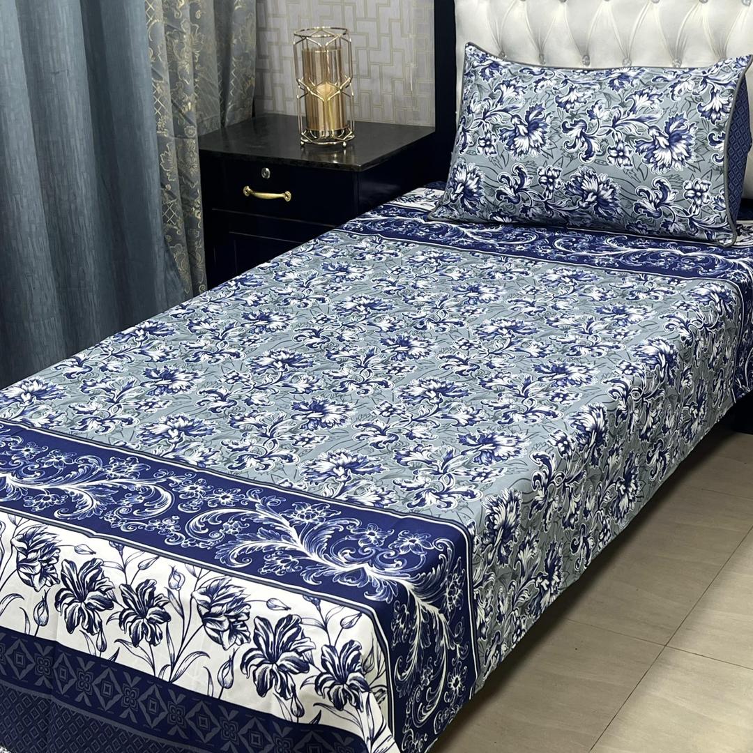 crystal cotton printed bedsheets