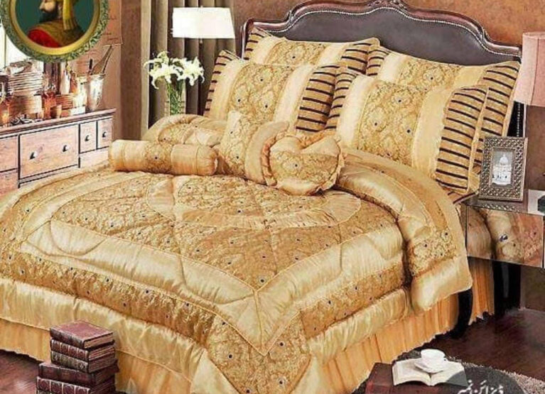 14 Pcs Jacquard Double Bed Bridal Set