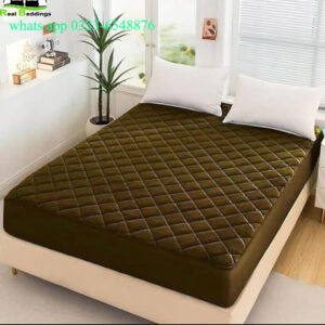 cotton double king size mattress protector