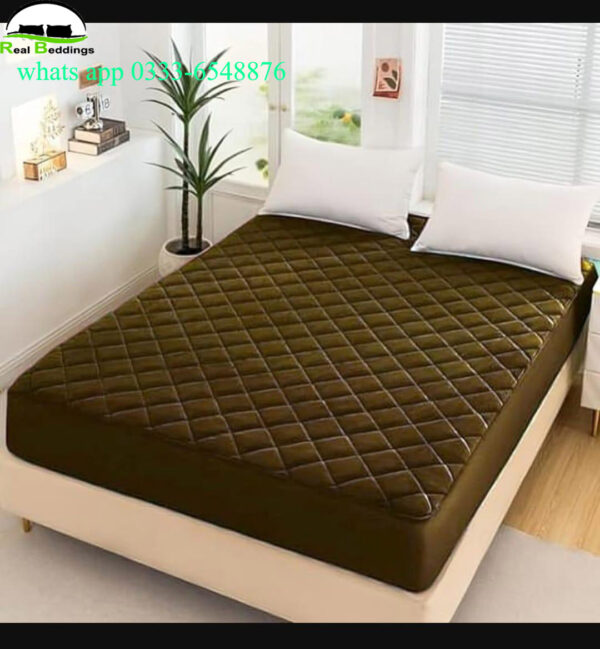 cotton double king size mattress protector