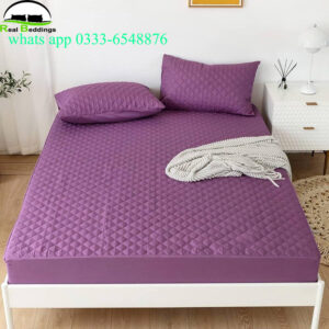 cotton double king size mattress protector