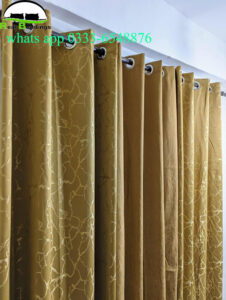 Pure jacquard curtains