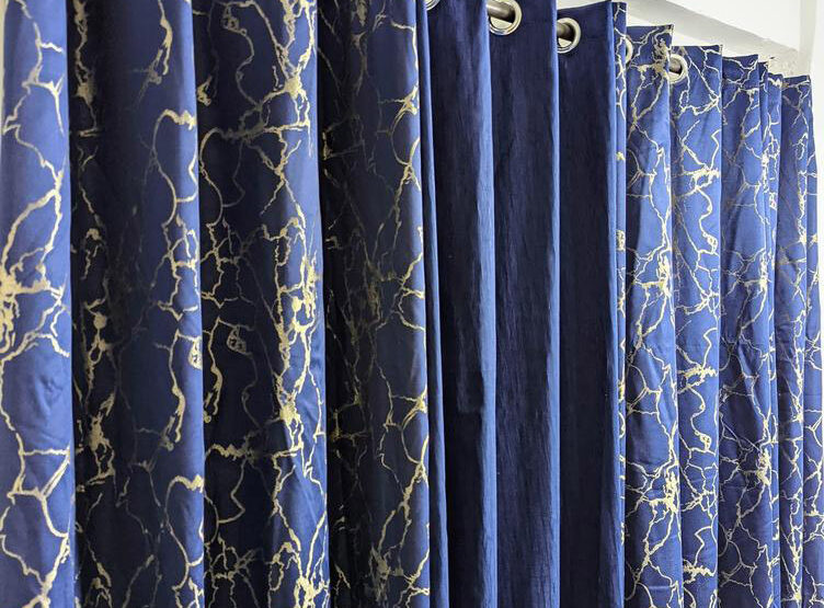 Pure jacquard curtains