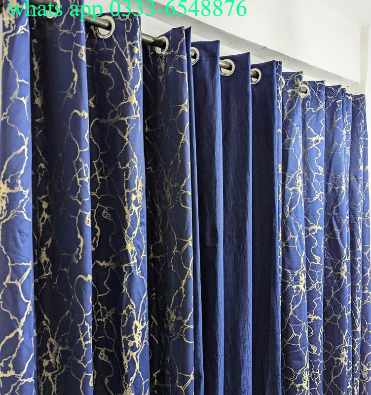 Pure jacquard curtains