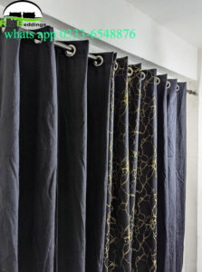 Pure jacquard curtains