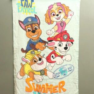 Printed cotton bath towel