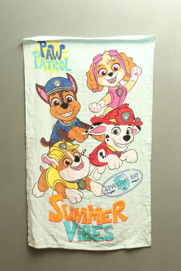 Printed cotton bath towel