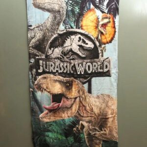 Printed cotton bath towel