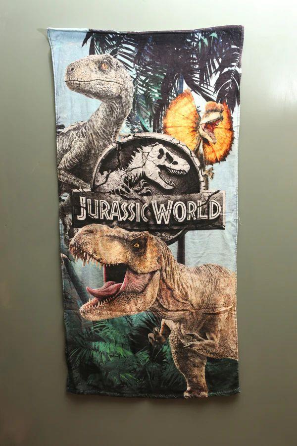 Printed cotton bath towel