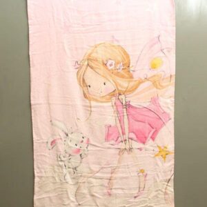 Printed cotton bath towel