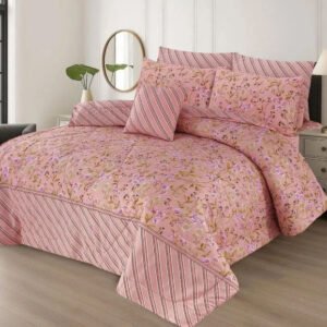 pink comforter set